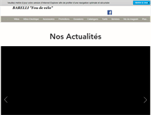 Tablet Screenshot of barelli.fr